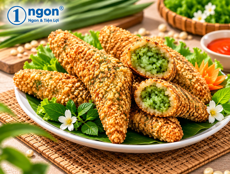 Xôi thêm lá dứa 1 Kg