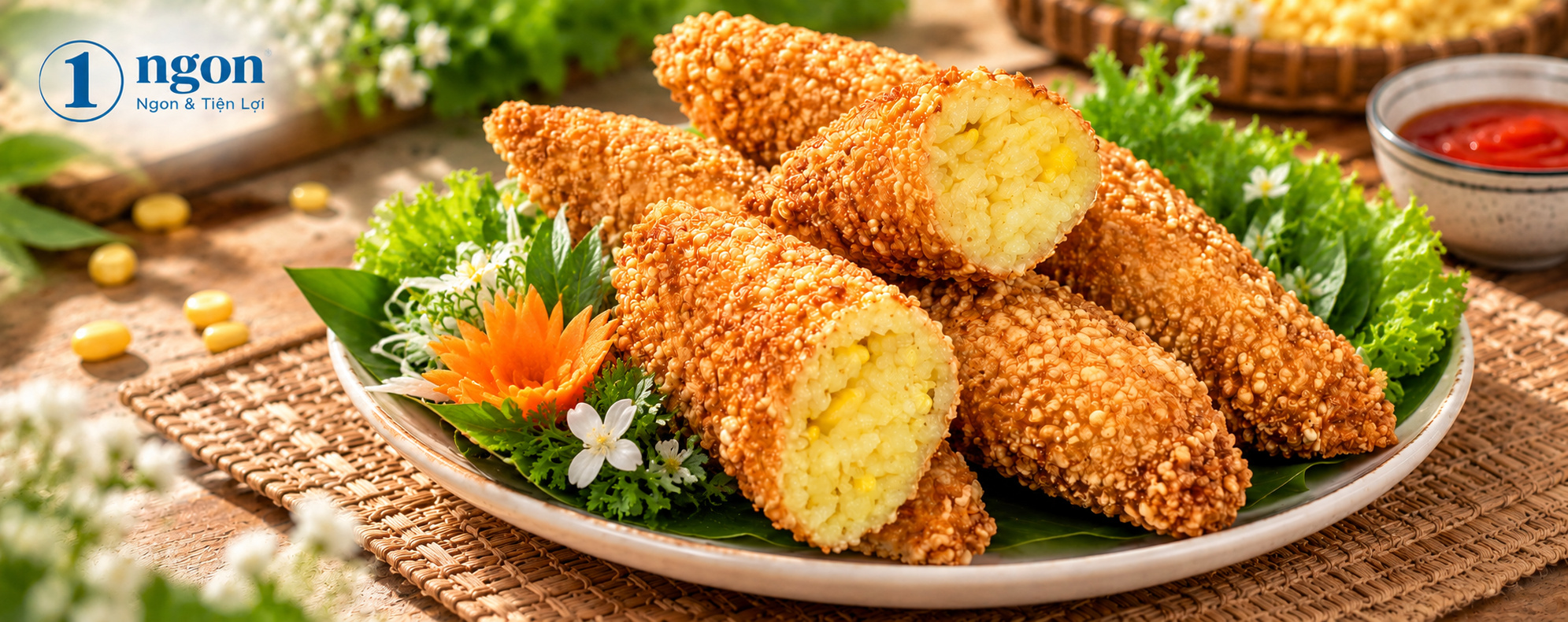 Xôi thêm đậu xanh 1kg