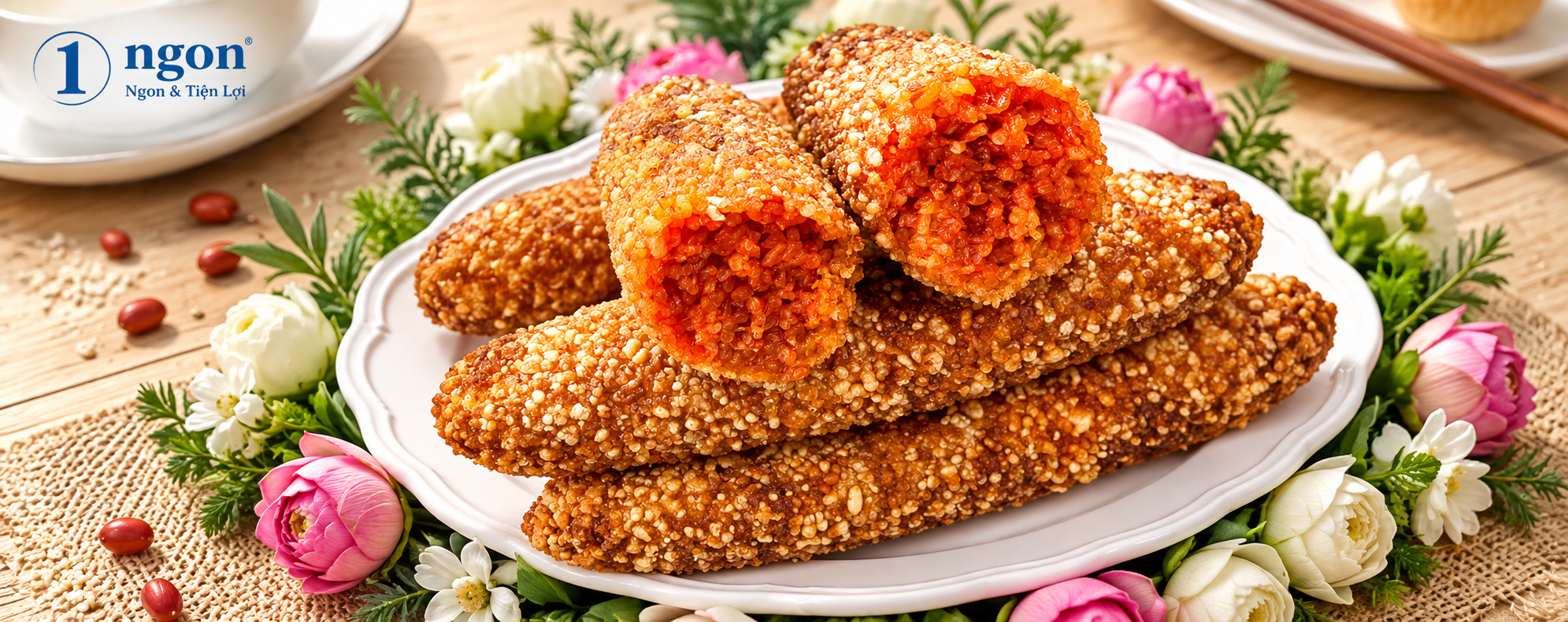 Xôi thêm gấc 1kg